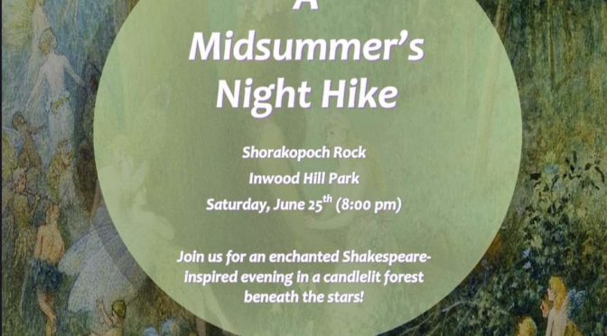 Midsummer Night’s Hike at Inwood Hill Park