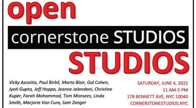 Cornerstone STUDIOS In-Person Open Studios