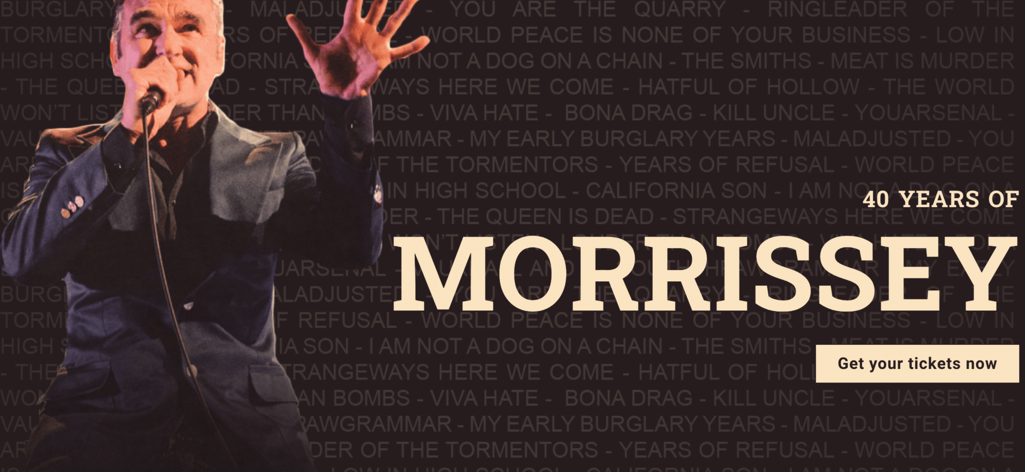 United Palace: 40 YEARS OF MORRISSEY TOUR - HeightSites