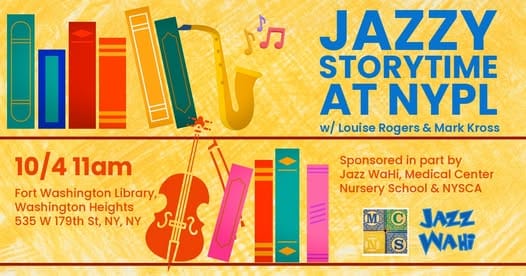 Fort Washington Library: Storytime with Jazz WaHi - HeightSites